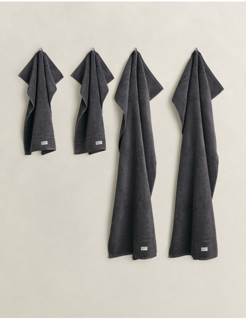 4-Pack Premium Towels handdoekenset in biologisch katoen grijs