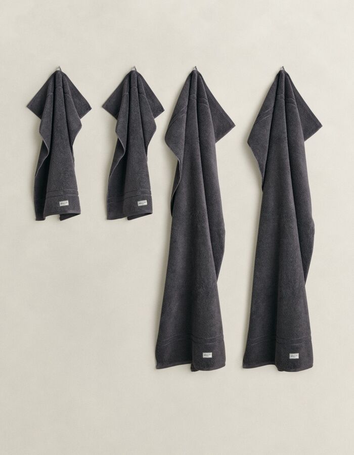 4-Pack Premium Towels handdoekenset in biologisch katoen grijs