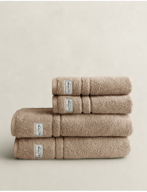4-Pack Premium Towels handdoekenset in biologisch katoen beige