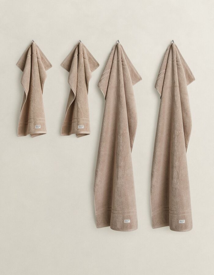 4-Pack Premium Towels handdoekenset in biologisch katoen beige