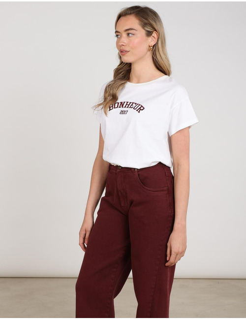 Nukus t-shirt wit
