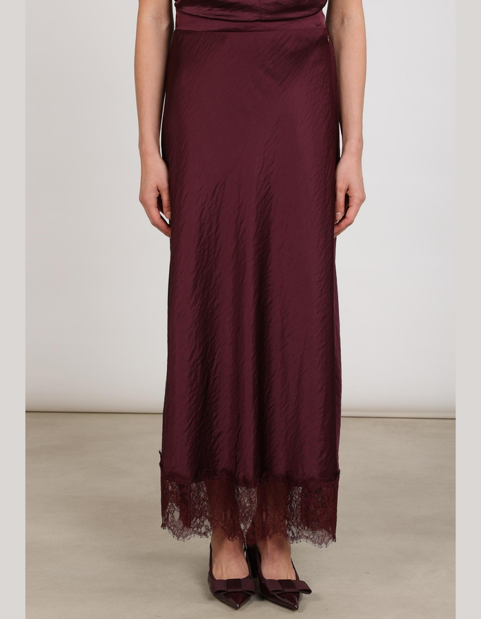 Nukus lange rok rood