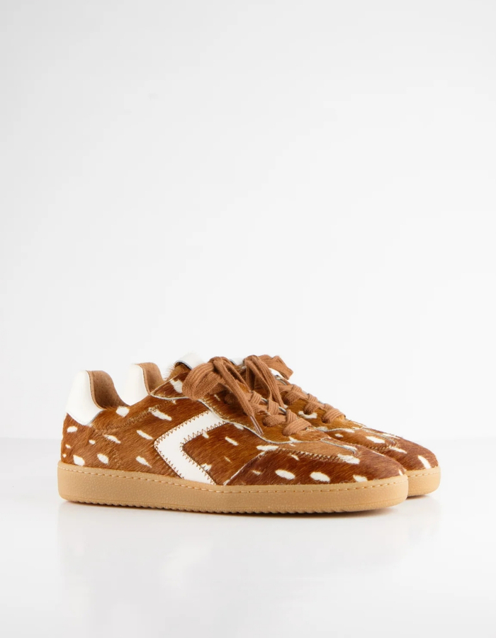 Salta deer hair on - sneakers cognac/off white