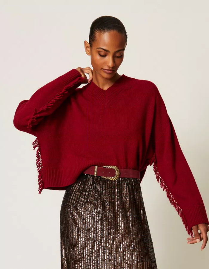 Twinset pull zwart