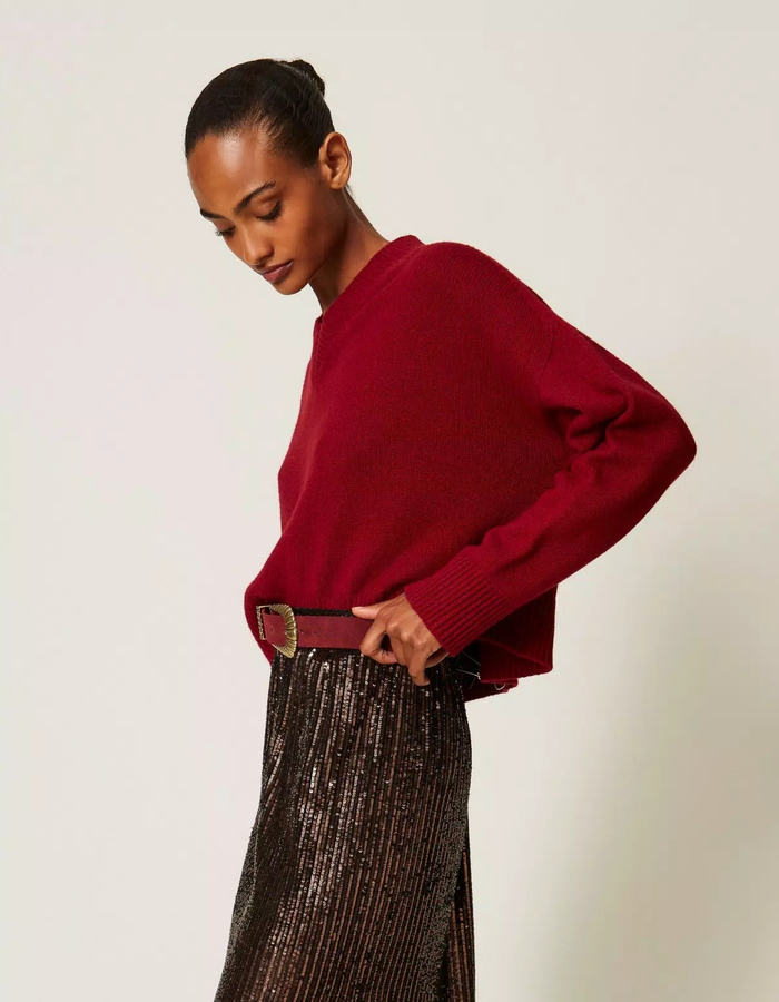 Twinset pull zwart