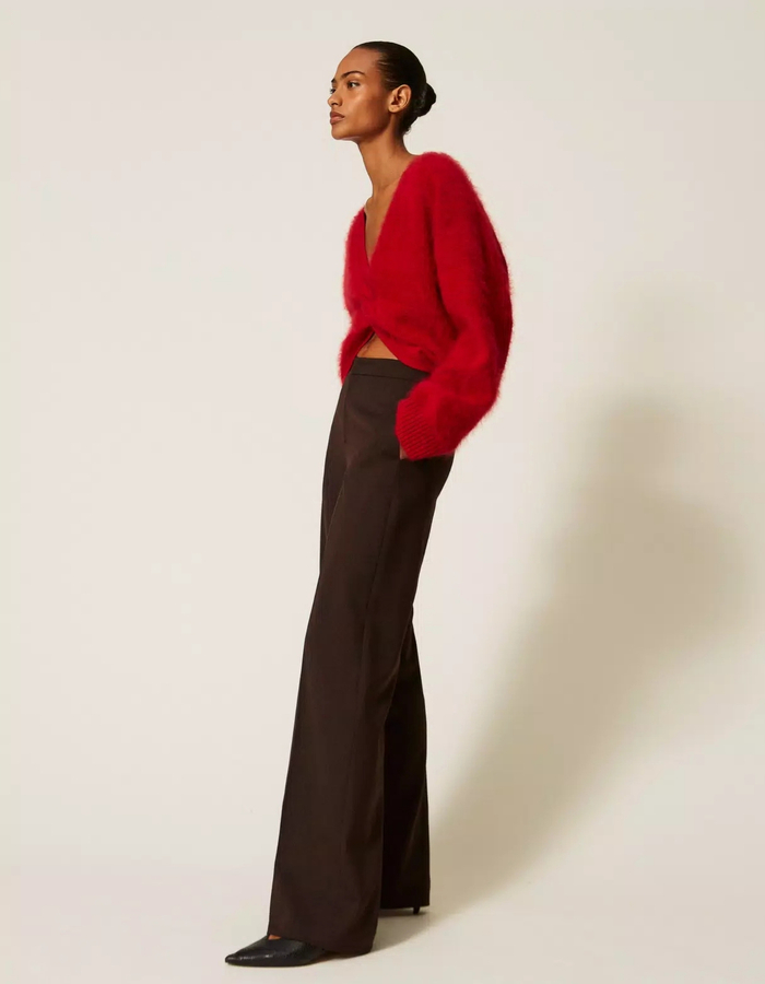 Twinset wijd bruin