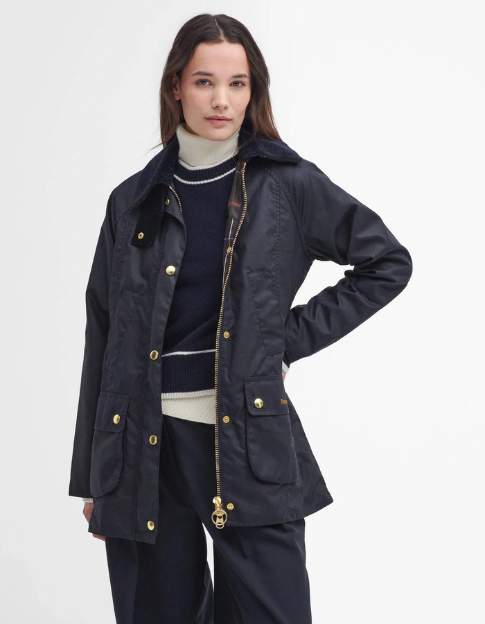 Barbour jas navy