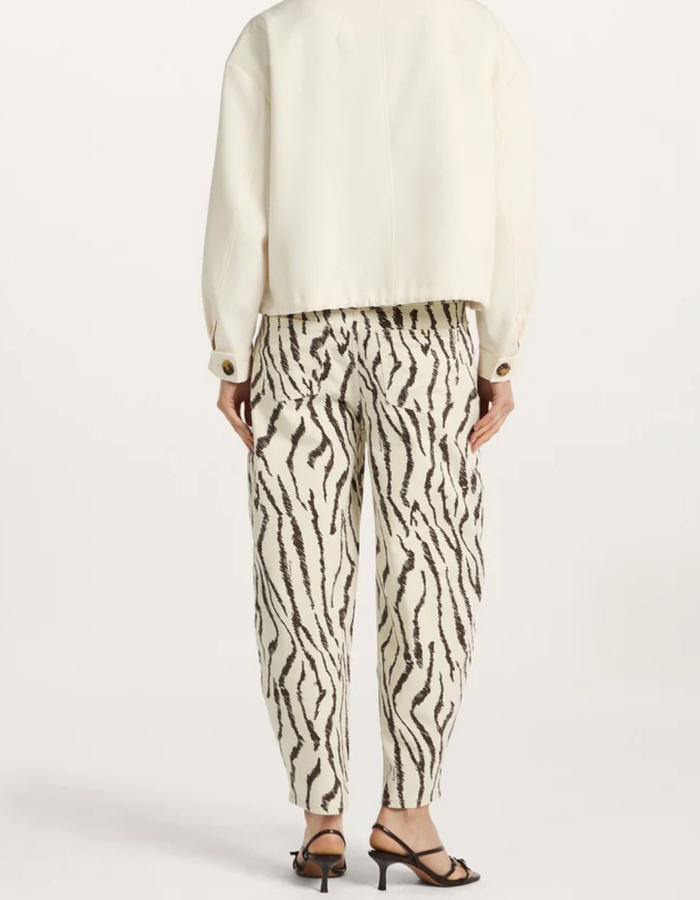 Beaumont geklede broek ecru