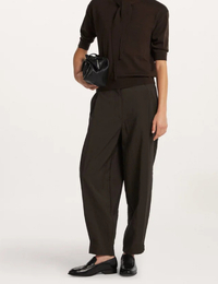 Beaumont geklede broek bruin