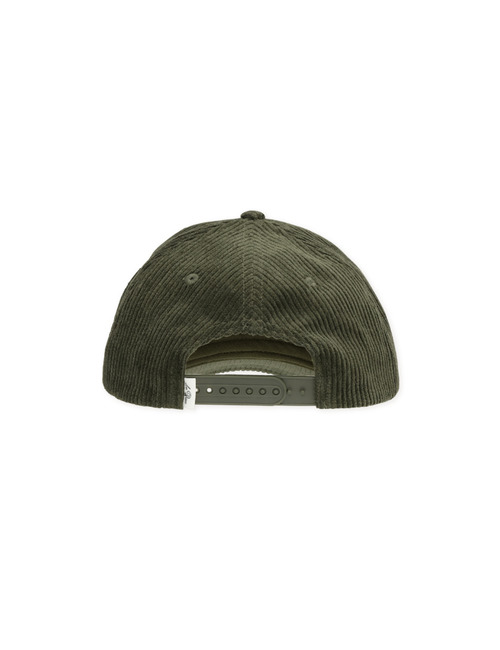 Core Corduroy baseballpet van katoen groen