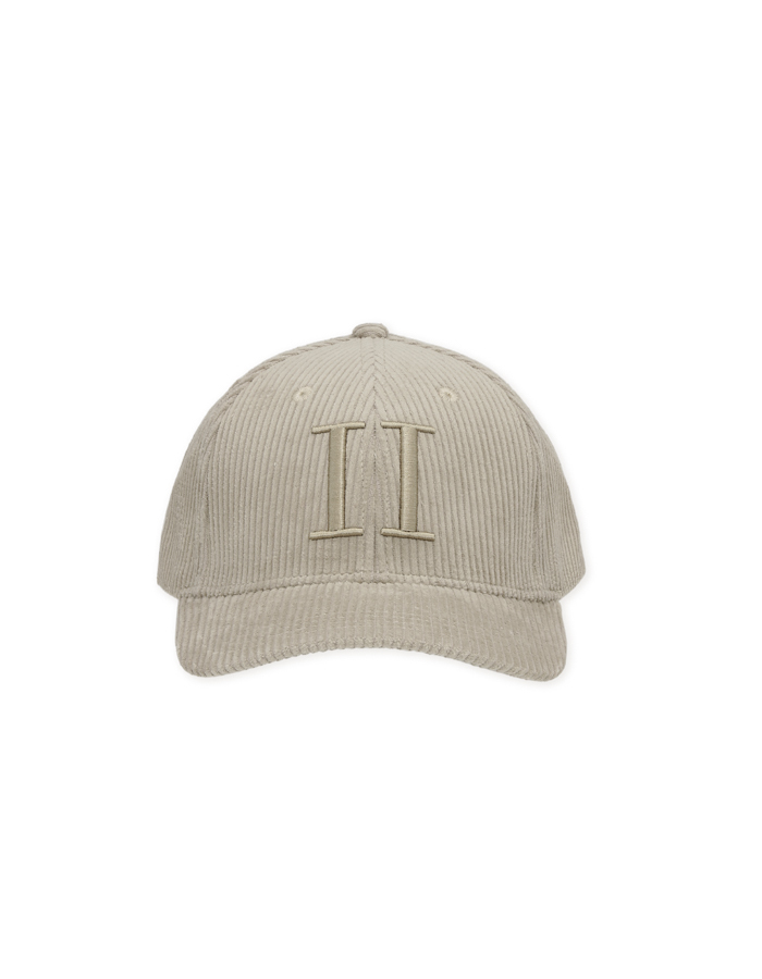 Core Corduroy baseballpet van katoen donkerbeige