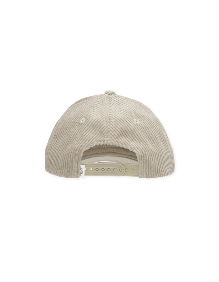 Core Corduroy baseballpet van katoen donkerbeige