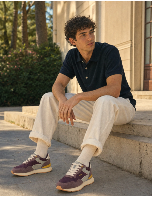 City Chroma Aubergine sneakers aubergine