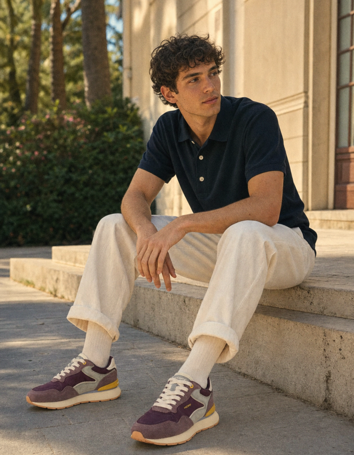 City Chroma Aubergine sneakers aubergine
