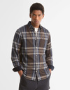 Dovedale tailored geruit hemd bruin