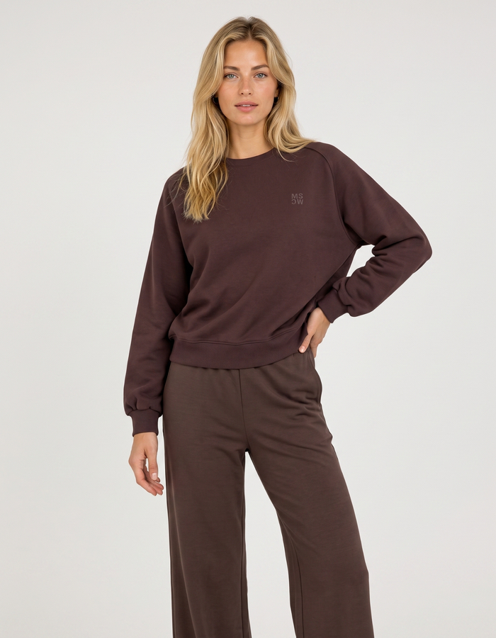 Moscow lange mouw sweater paars