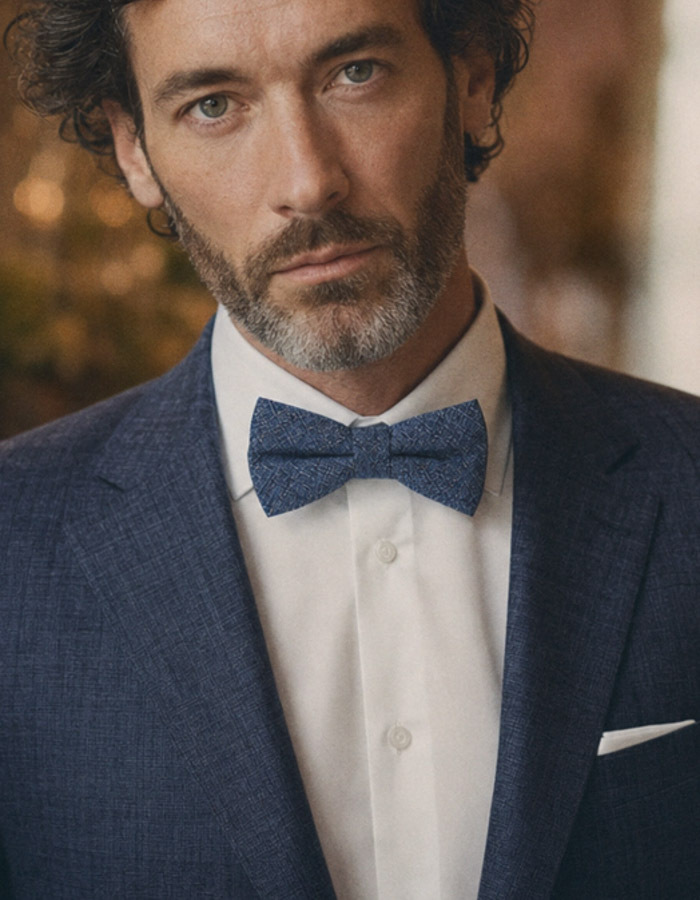 Paxton-N vlinderdas blauw