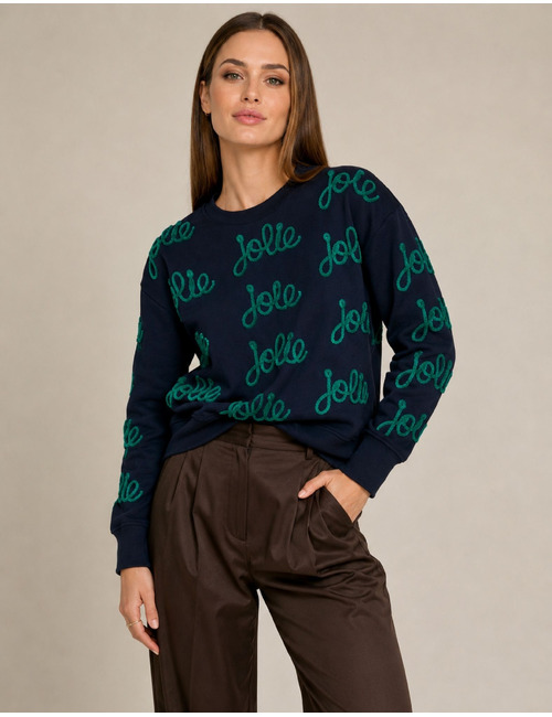 Due Amanti sweater navy