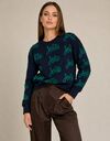 Due Amanti sweater navy