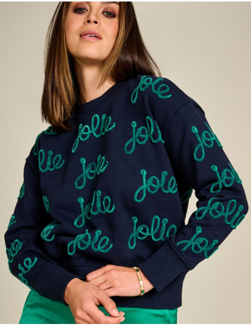 Due Amanti sweater navy