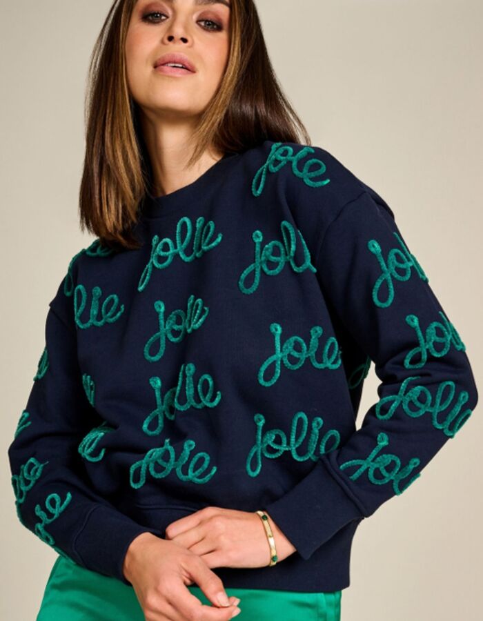 Due Amanti sweater navy