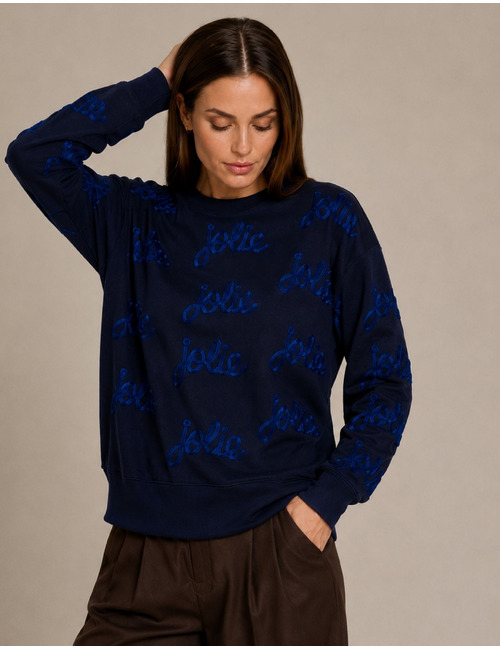 Due Amanti sweater blauw