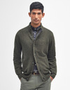 Essential Patch Zip Through vest met opstaande kraag olijfgroen