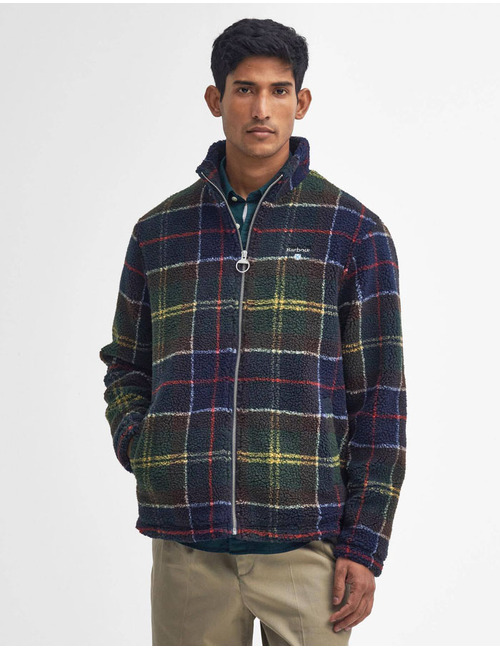 Tartan Sherpa fleece met ruitpatroon Classic Tartan
