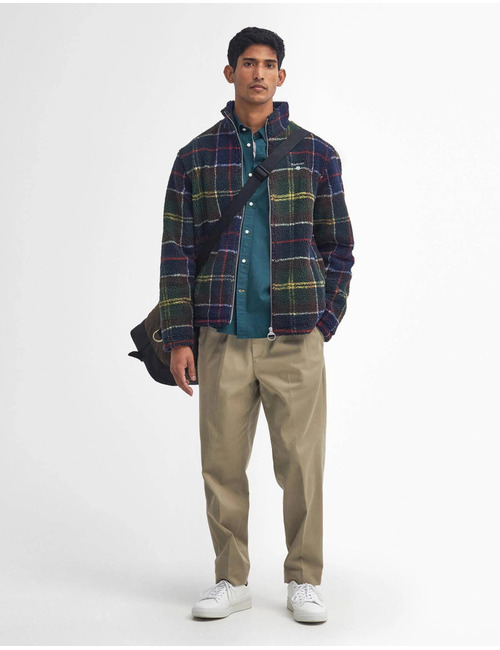 Tartan Sherpa fleece met ruitpatroon Classic Tartan