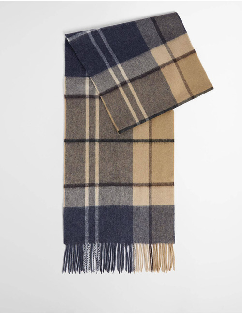 Carrbridge sjaal in wol-kasjmiermix Birchwood Dress Tartan