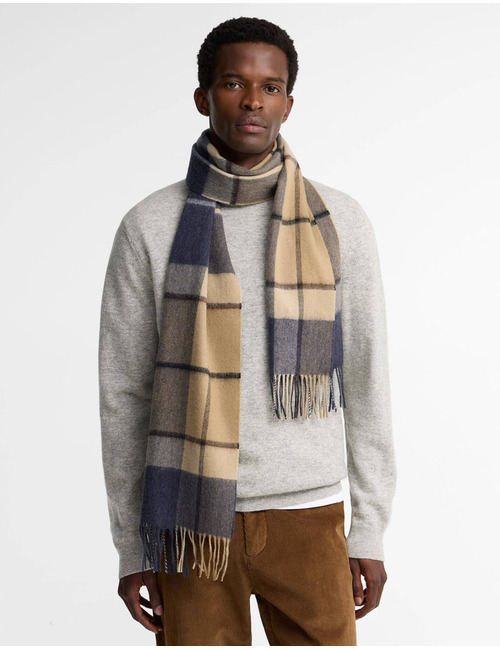 Carrbridge sjaal in wol-kasjmiermix Birchwood Dress Tartan