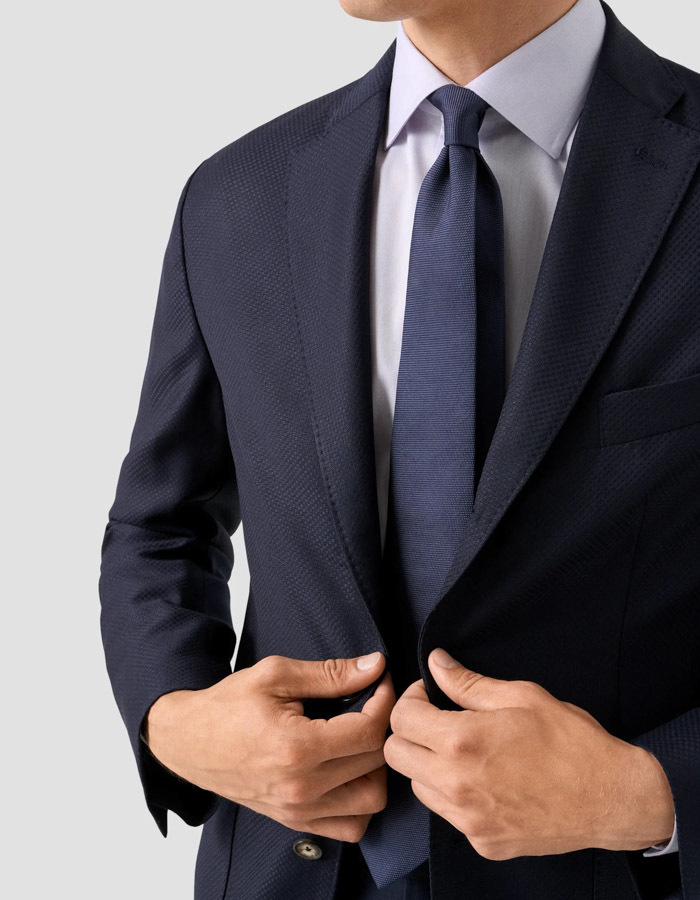 Slim fit Signature Twill hemd lichtpaars