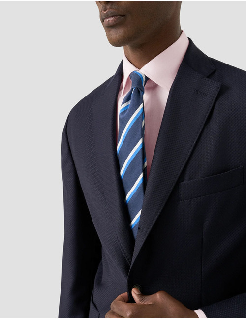 Slim fit Signature Twill hemd roze