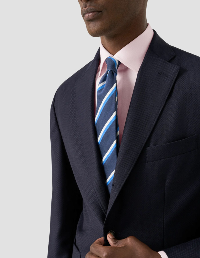 Slim fit Signature Twill hemd roze