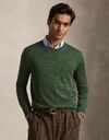 Pull washable wool à col rond lodgepole pine heather