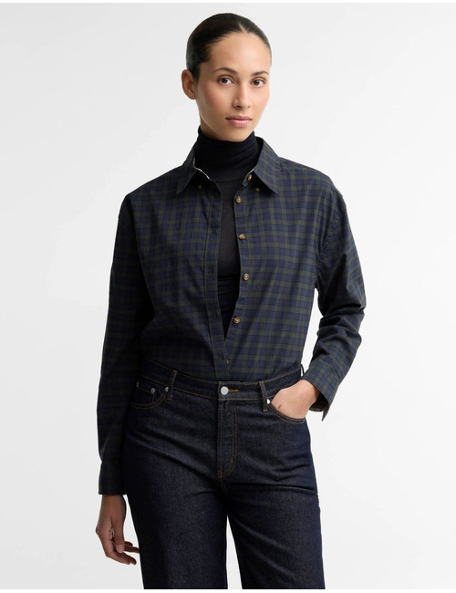 Barbour lange mouw bloes groen