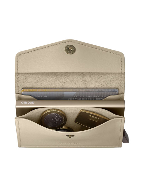 Envelope Wallet Original leren portefeuille latte