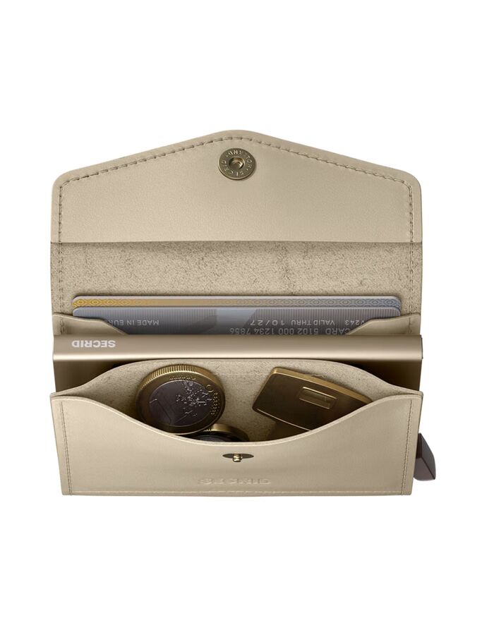 Envelope Wallet Original leren portefeuille latte