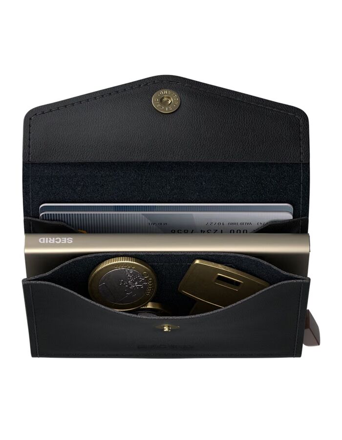 Envelope Wallet Original leren portefeuille zwart