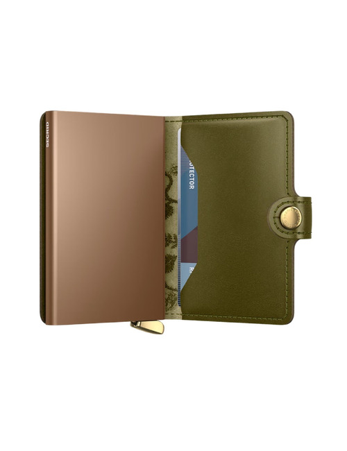 Envelope Wallet Vintage portefeuille en cuir cognac
