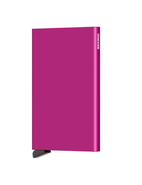Cardprotector aluminium kaarthouder met RFID fuchsia