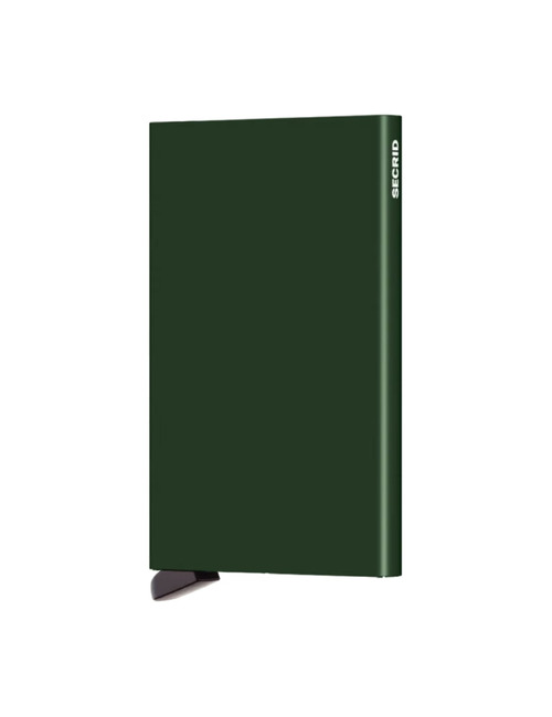 Cardprotector aluminium kaarthouder met RFID groen