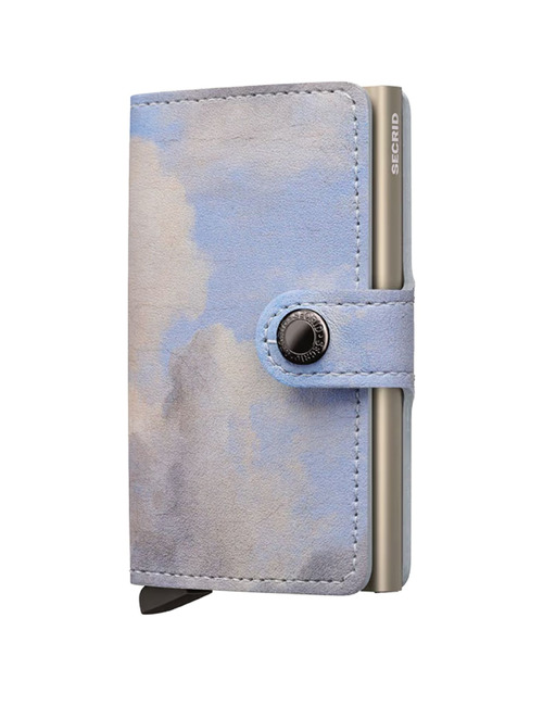 Miniwallet Art compacte portefeuille met kaartbeschermer clouds