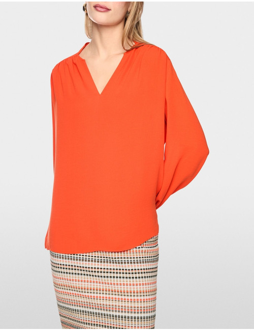 Blouse met decoratieve knopen tigerlily