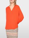 Blouse met decoratieve knopen tigerlily