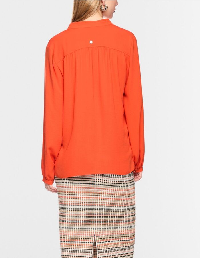 Blouse met decoratieve knopen tigerlily