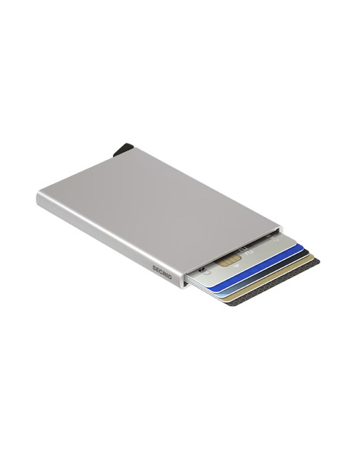 Cardprotector aluminium silver