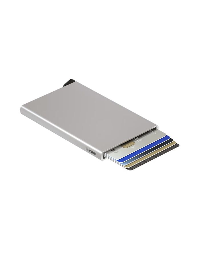 Cardprotector aluminium silver