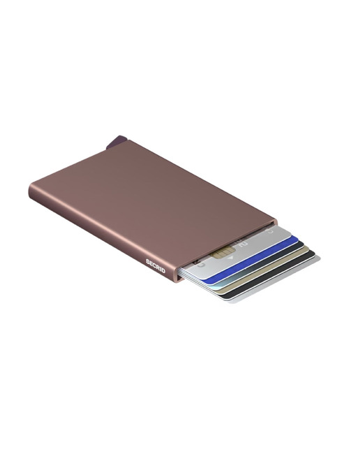 Cardprotector aluminium rose