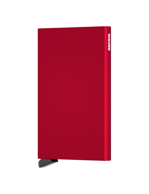 Cardprotector aluminium red